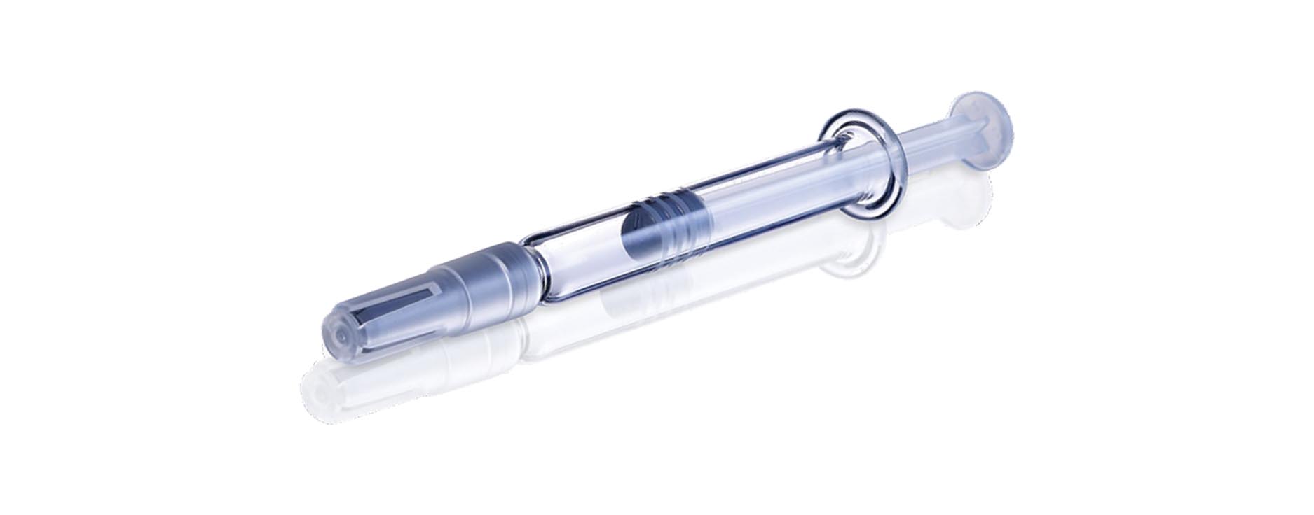 Glass Pre-fillable Syringes (PFS)